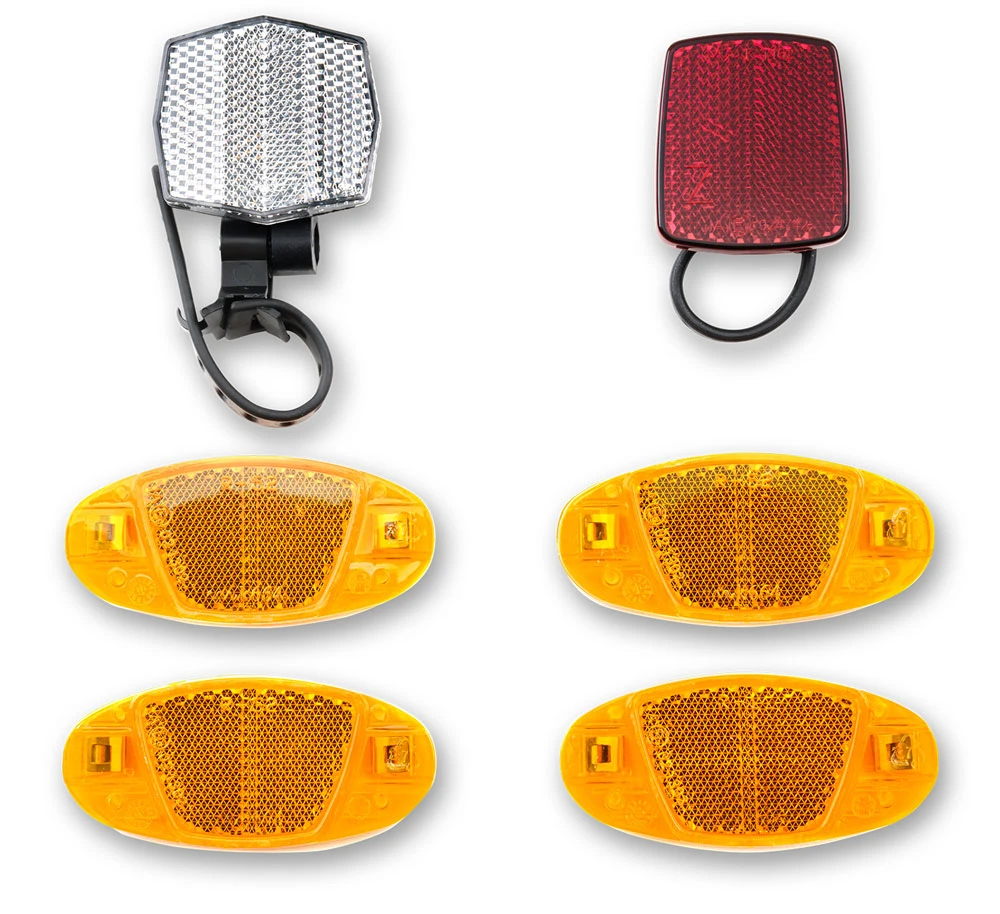 1. REFLECTORIZANTE RFR FOR HANDLEBAR/ SEATPOST (STVZO) SET