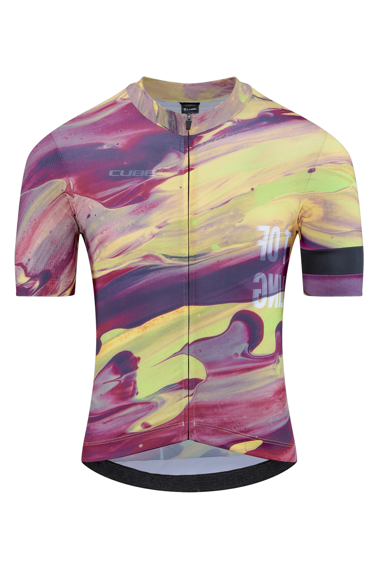 1. TRICOU CICLISM CUBE BLACKLINE JERSEY ART S/S PATTERN S