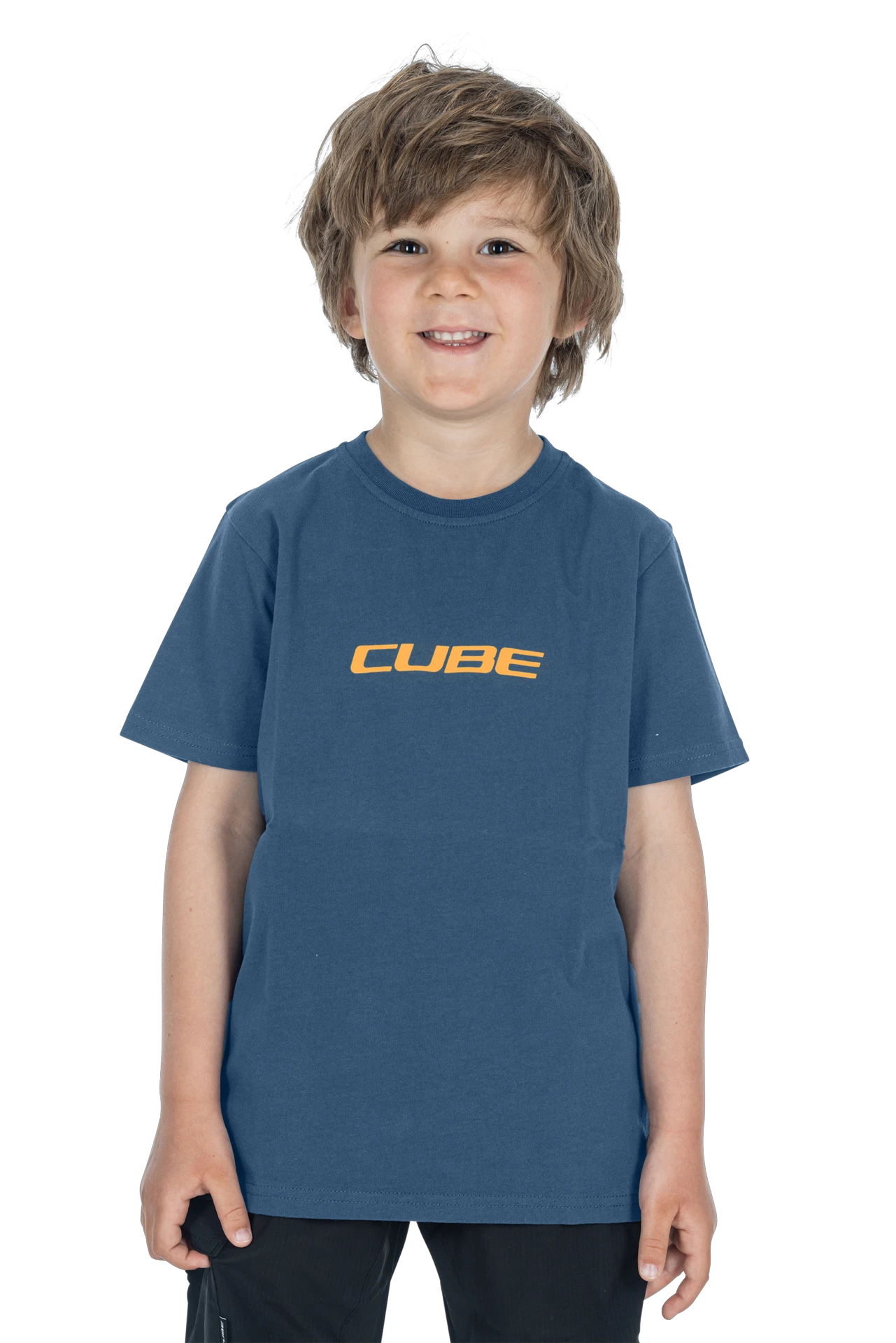 1. TRICOU CUBE ORGANIC ROOKIE MOUNTAINS BLUE M