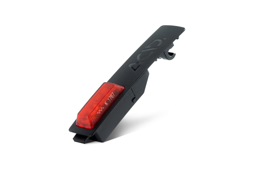 1. STOP ACID E-BIKE MUDGUARD REAR LIGHT PRO-E (12V) BES3 NEGRU