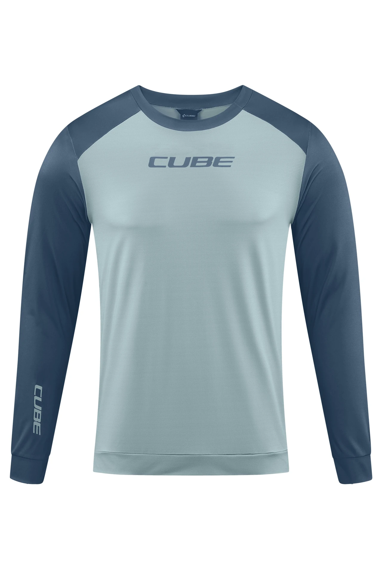 1. BLUZA CUBE ATX ROUND NECK L/S GREY ANTRACITE S