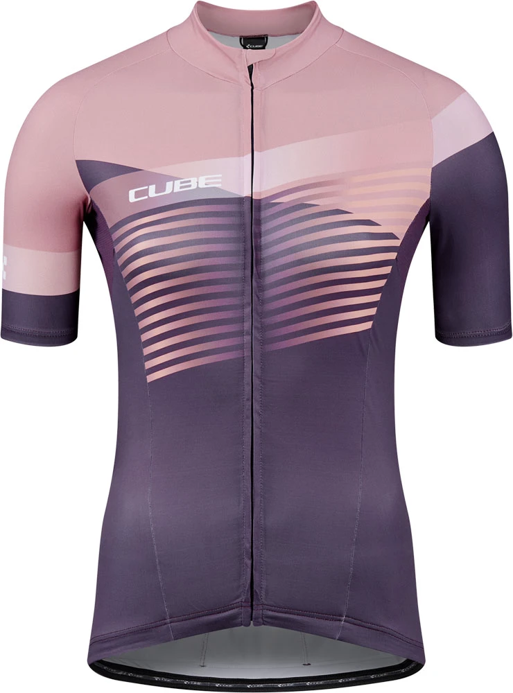1. TRICOU CUBE TEAMLINE WS S/S VIOLET/ROSE M