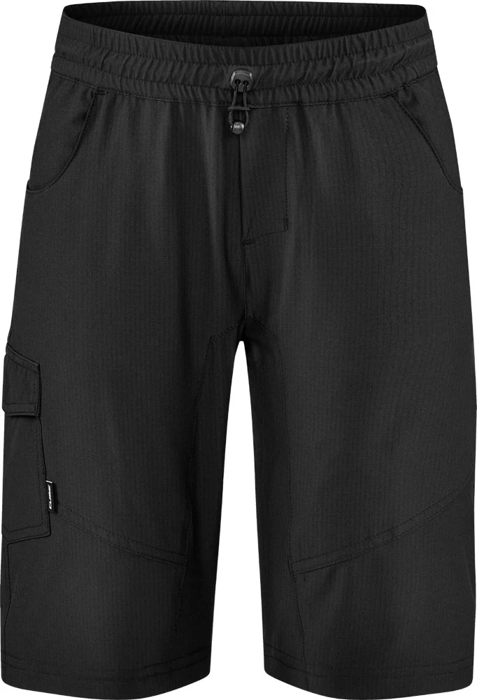 1. PANTLAONI CUBE TEAMLINE BAGGY ROOKIE BLACK/WHITE M