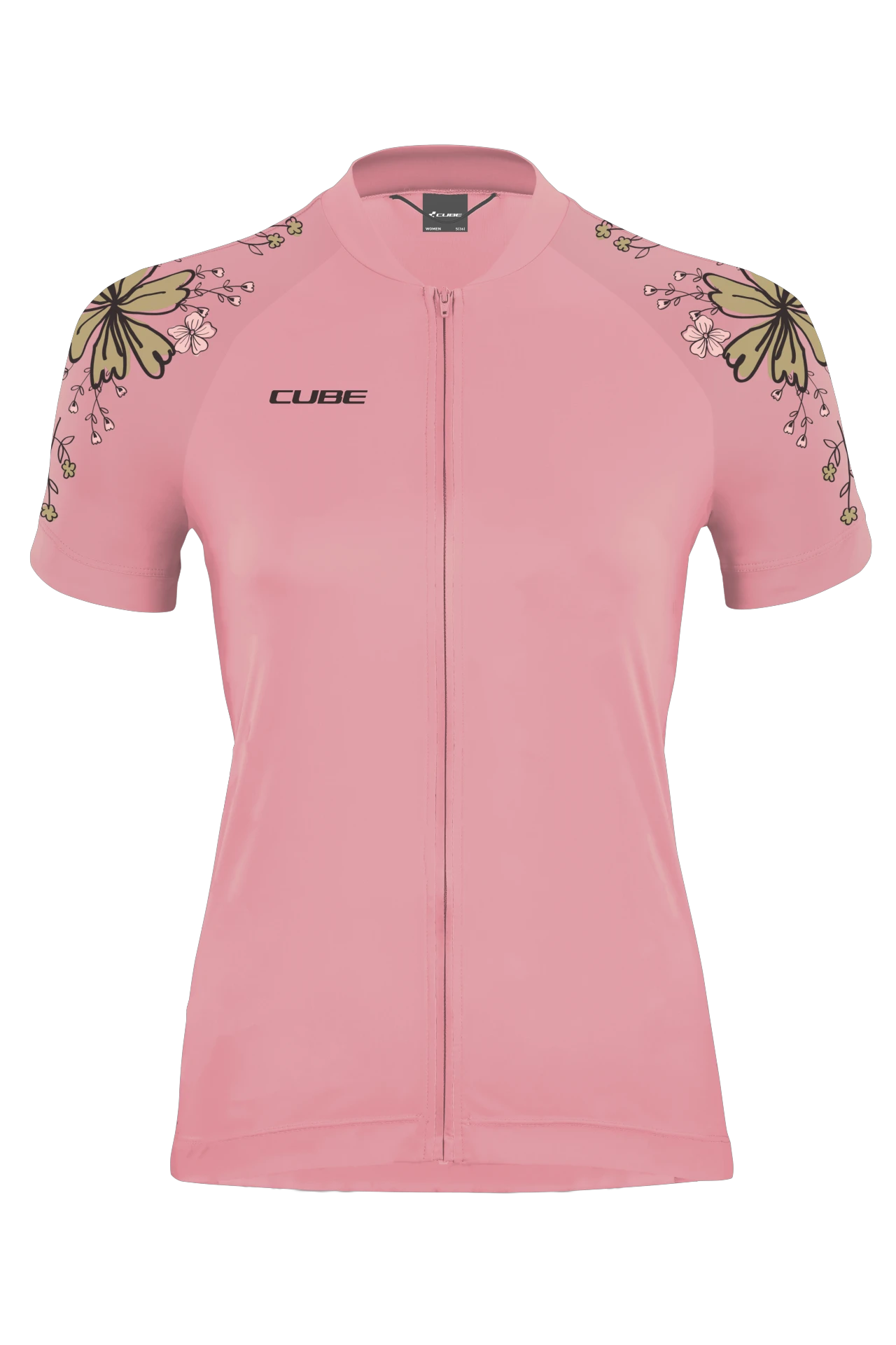 1. TRICOU CUBE ATX WS JERSEY FULL ZIP CMPT S/S CORAL S