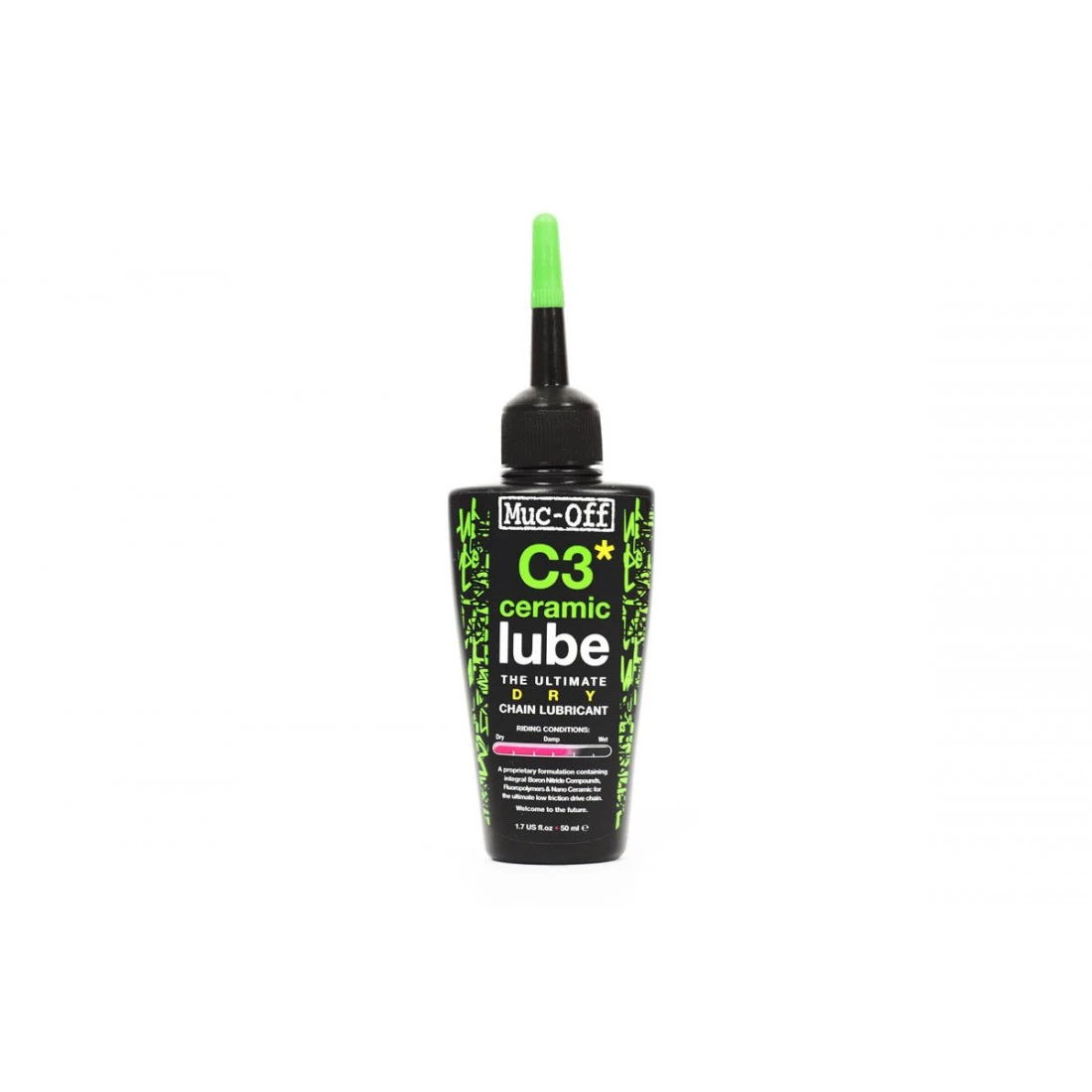 1. Lubrifiant Muc-Off Dry Ceramic Lube 50ml