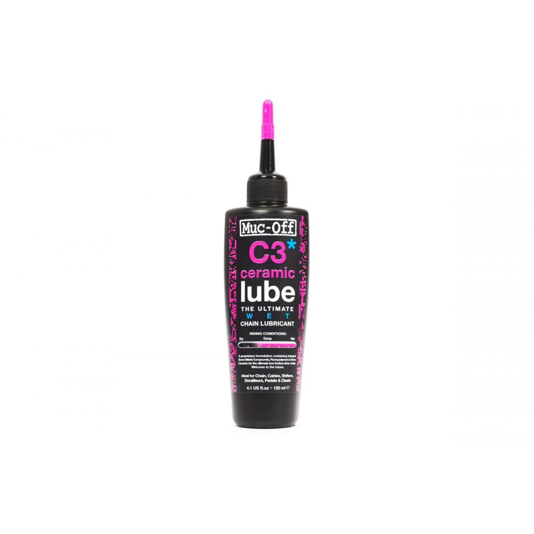 1. Lubrifiant Muc-Off Wet Ceramic Lube 120ml