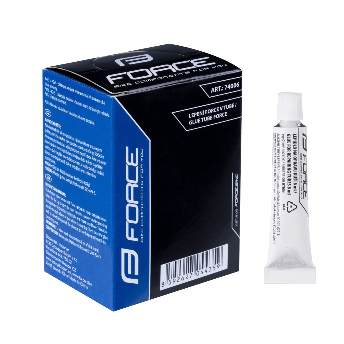 1. Lipici petece Force 8 ml-set 12 bucati