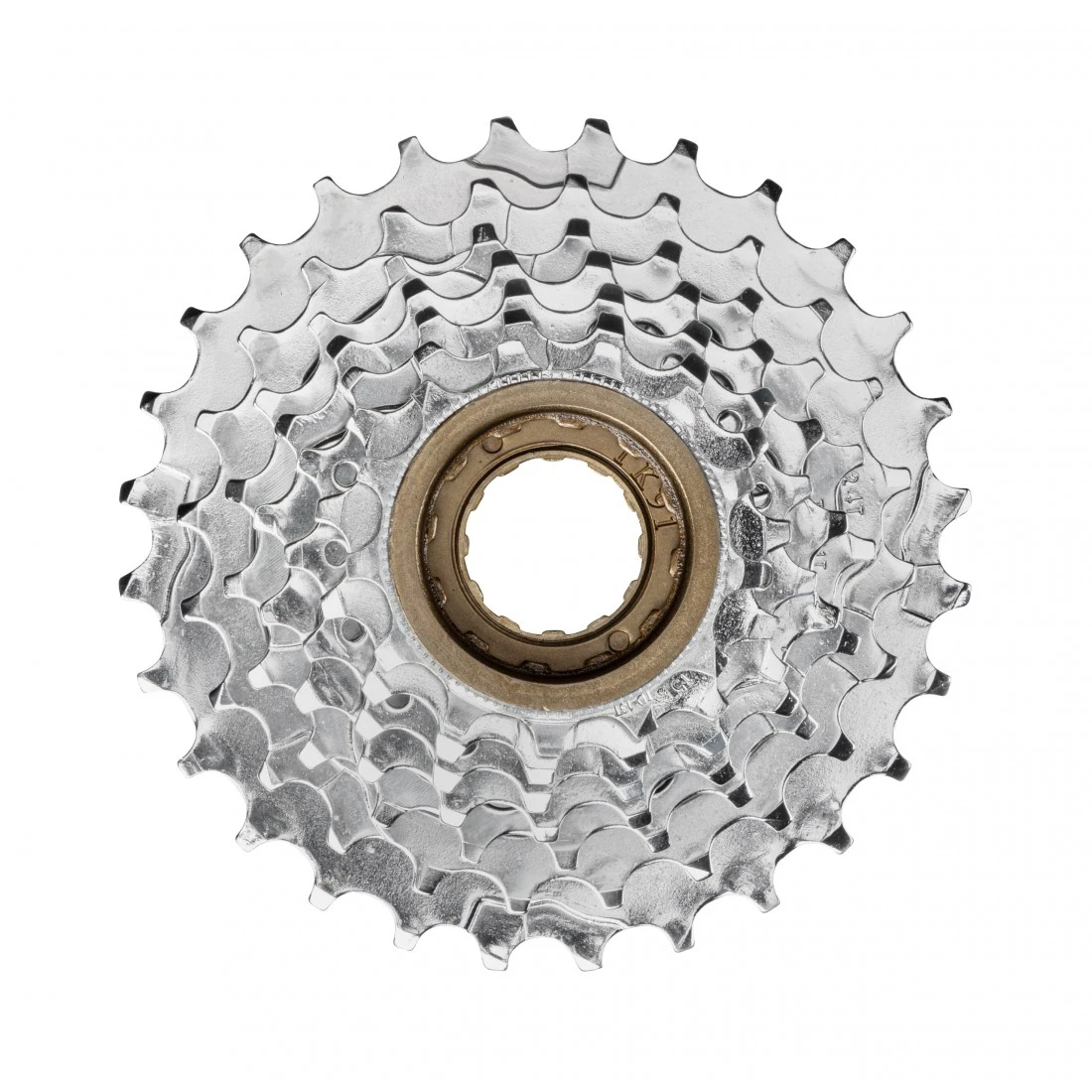 1. Pinioane Bicicleta Force 7v 13-28T crom pe filet