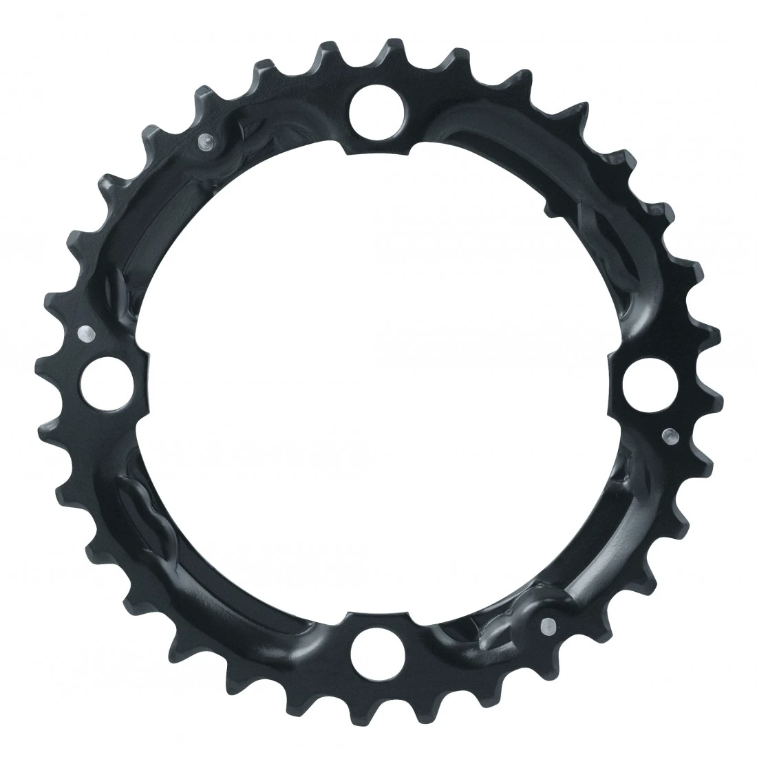 1. Placa pedalier Force 32T 10v Cr-Mo neagra