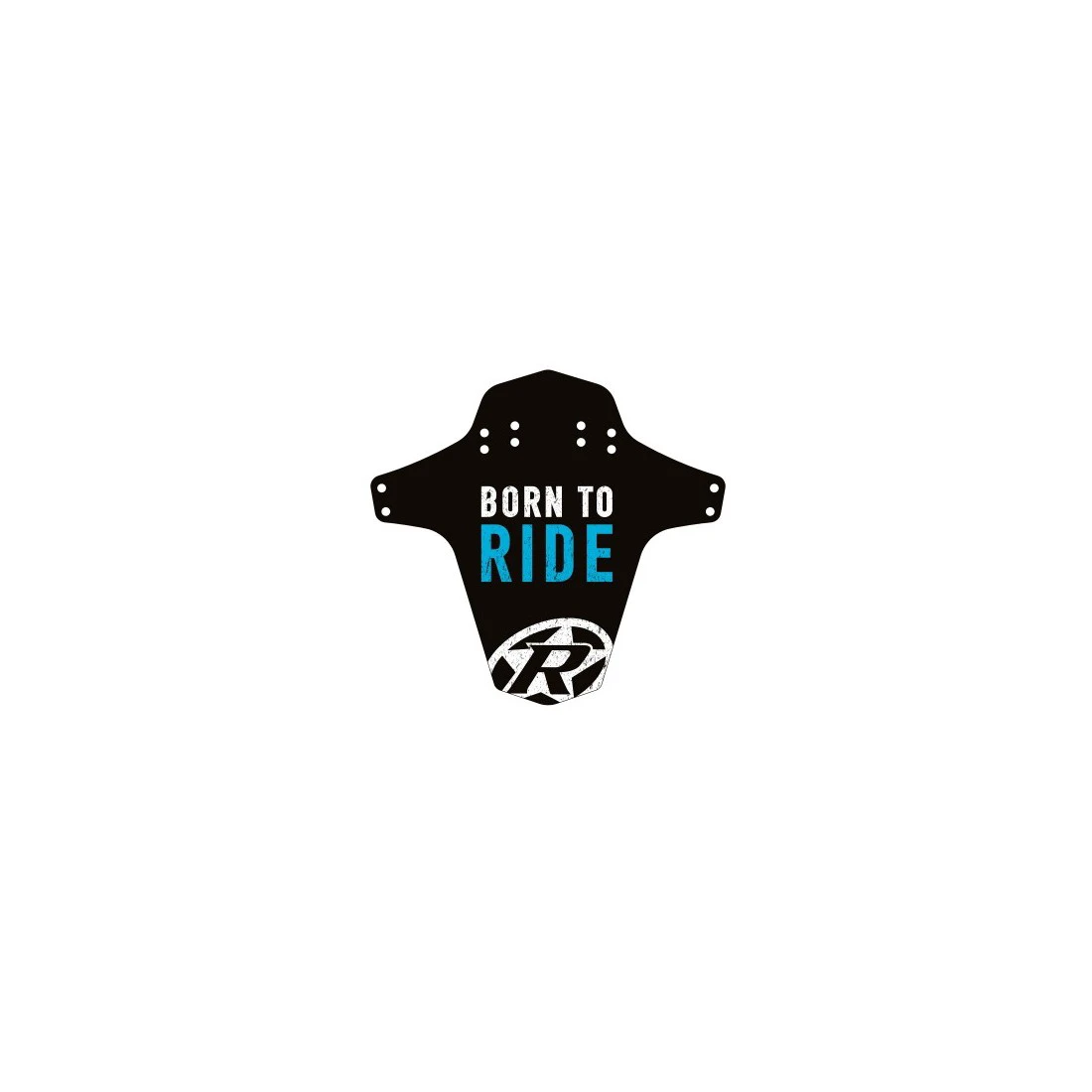 1. Aparatoare Reverse Born to Ride negru/alb/albastru
