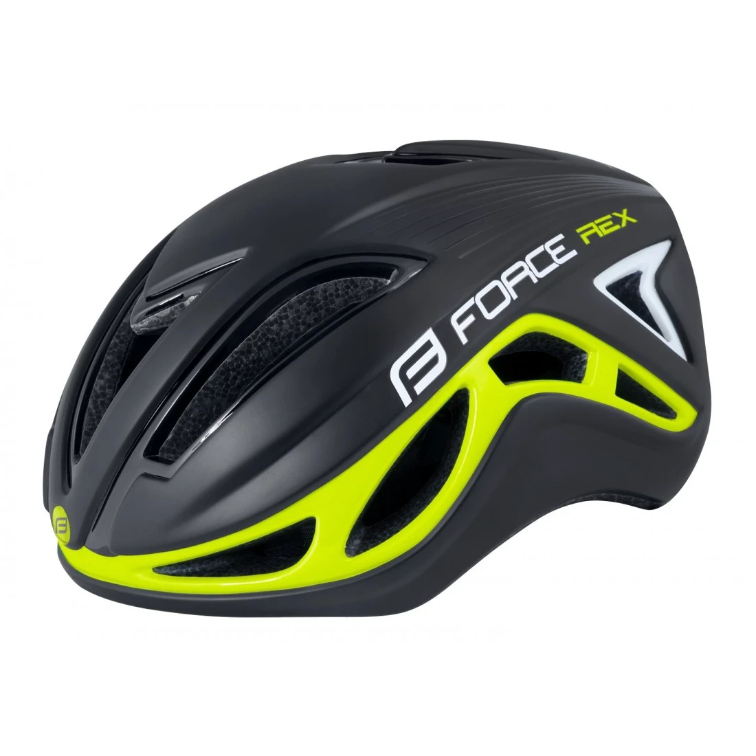 Casca Force Rex negru/fluo M-L (58-61 cm) - 119215