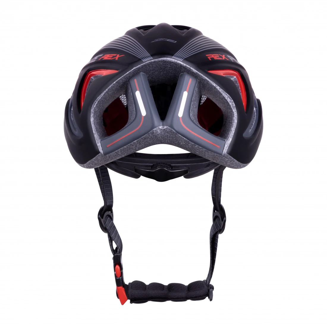 4. Casca Force Rex negru/gri S-M (56-58 cm)