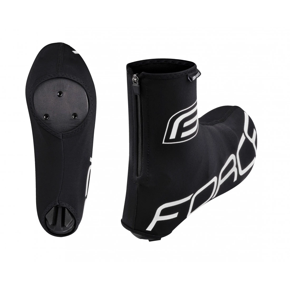 1. Huse pantofi Force Lycra Termo negre L-XL