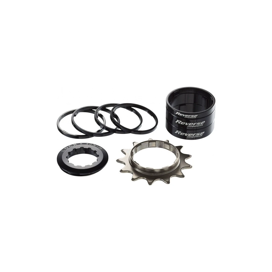 1. Kit single speed Reverse 13T negru
