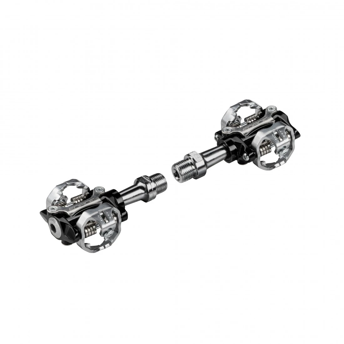 1. Pedale Force Click MTB rulmenti negre