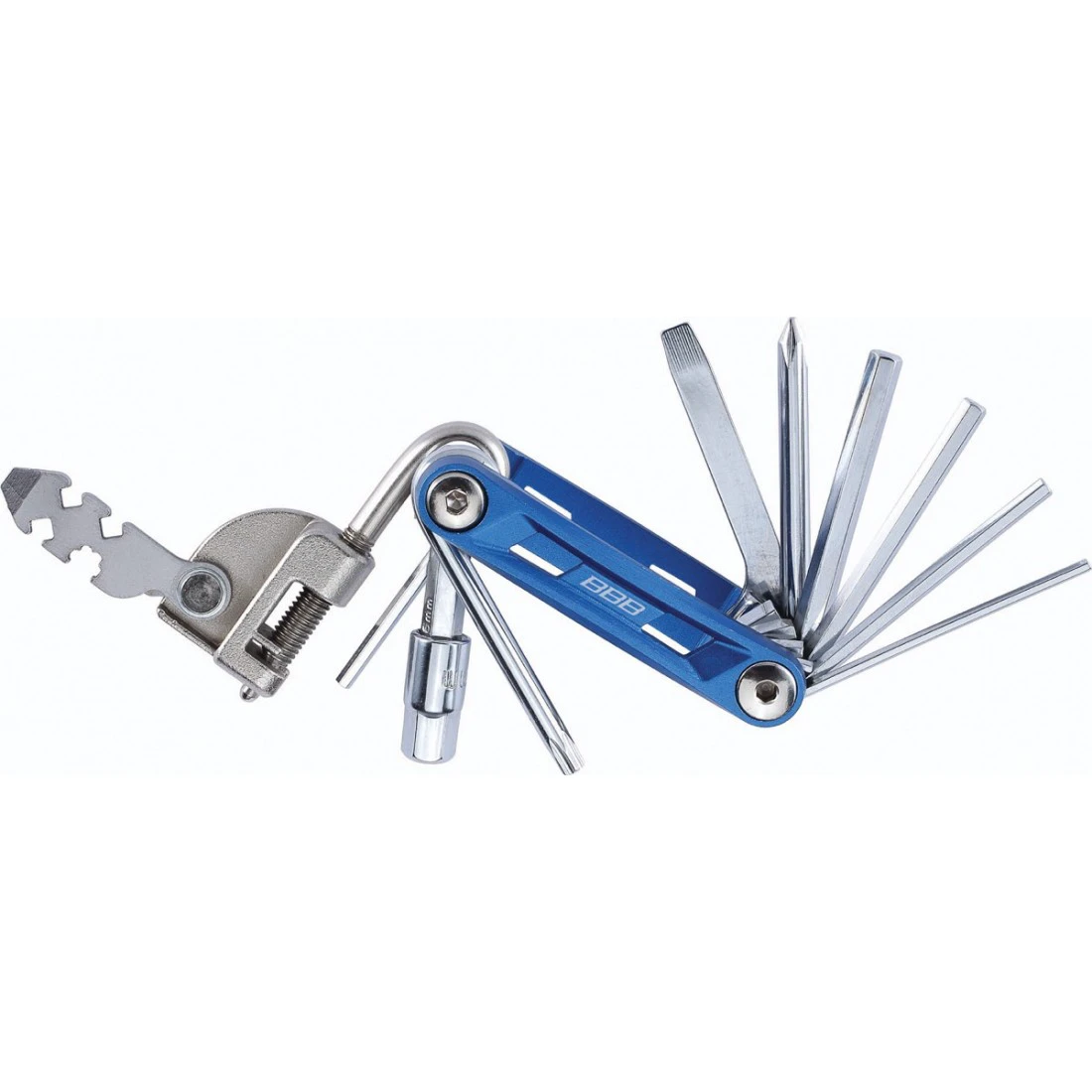 1. Set imbus BBB PrimeFold L BTL-48L albastru/silver