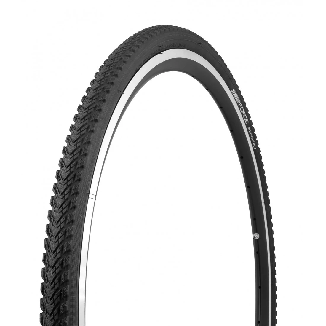 1. Anvelopa Force 700 x 38C, IA-2068 ANTIDEFEKT Negru