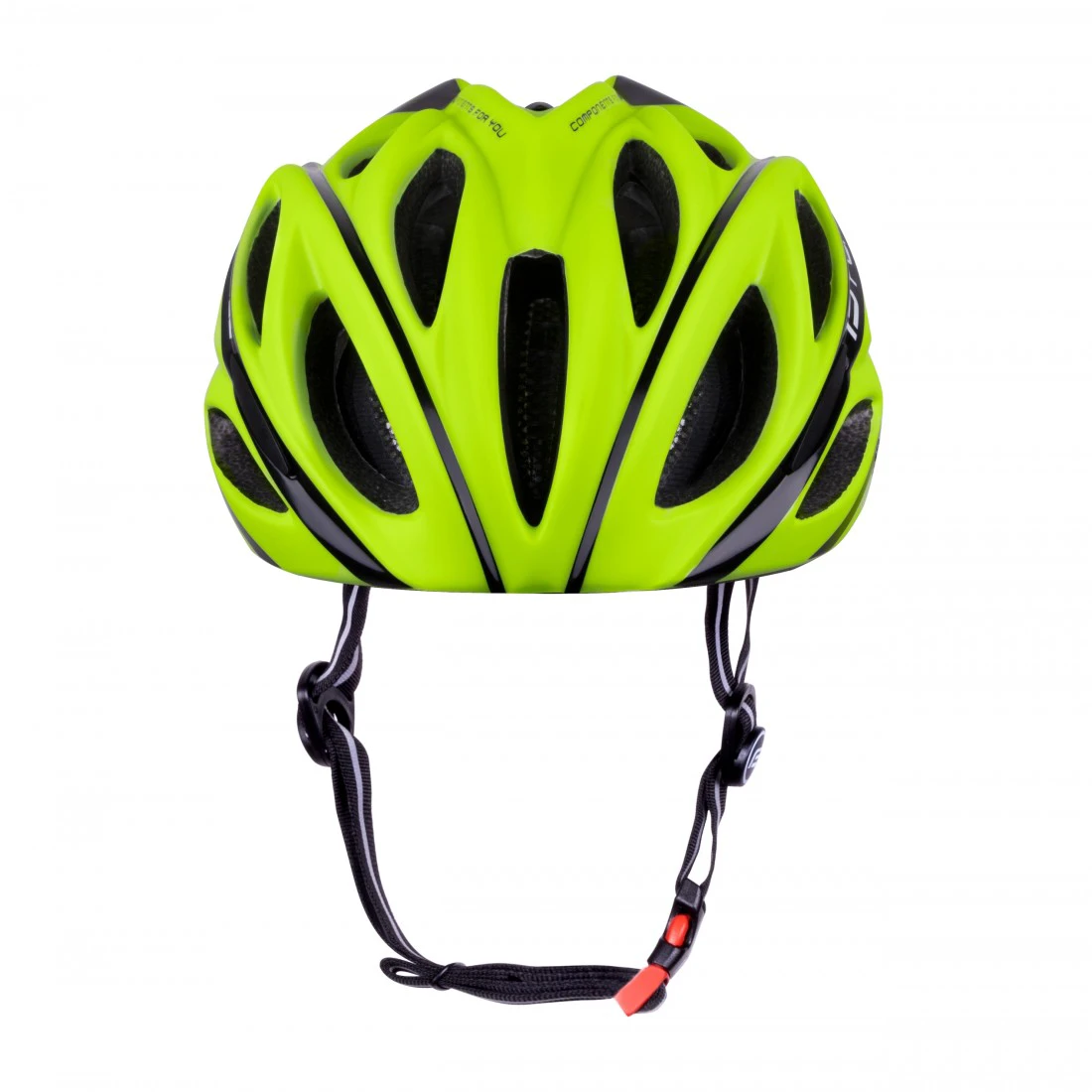 4. Casca Ciclism Force Bull, S-M, Fluo-Negru