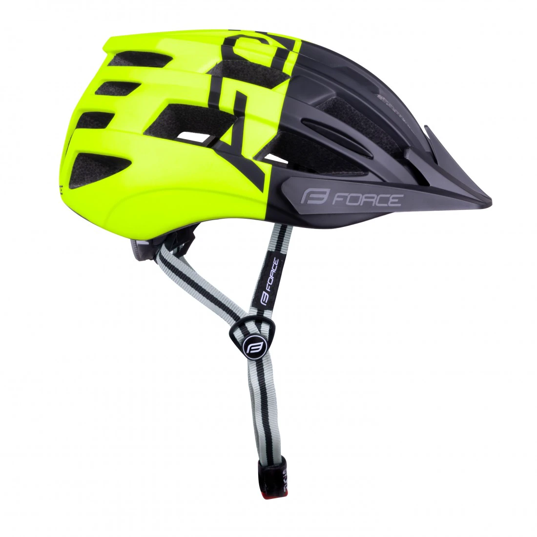 3. Casca Force Corella MTB negru/fluo L-XL (57-61 cm)