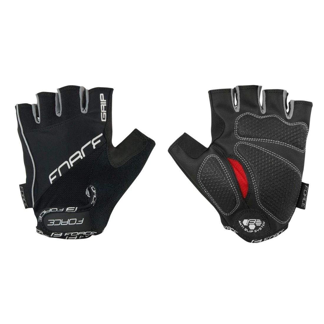 1. Manusi Force Grip gel negre S