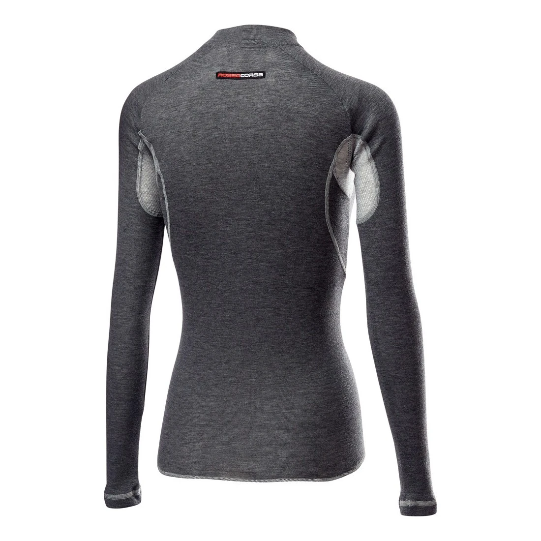 1. Bluza de corp cu maneca lunga Castelli Flanders 2W Warm, de dama, Gri, L