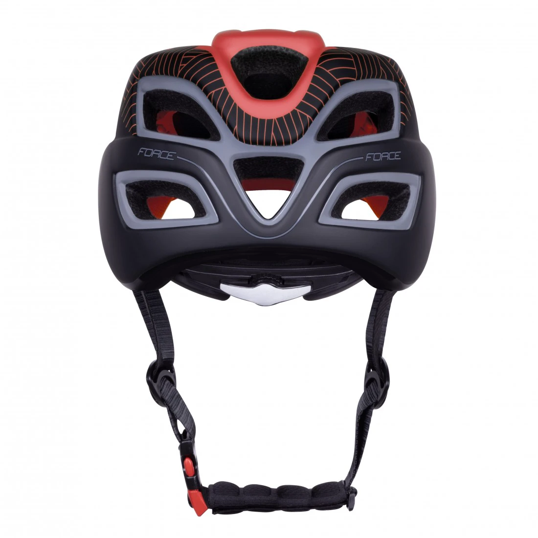 5. Casca Force Aves MTB E-bike, Rosu/Negru Mat L-XL (58-61 cm)