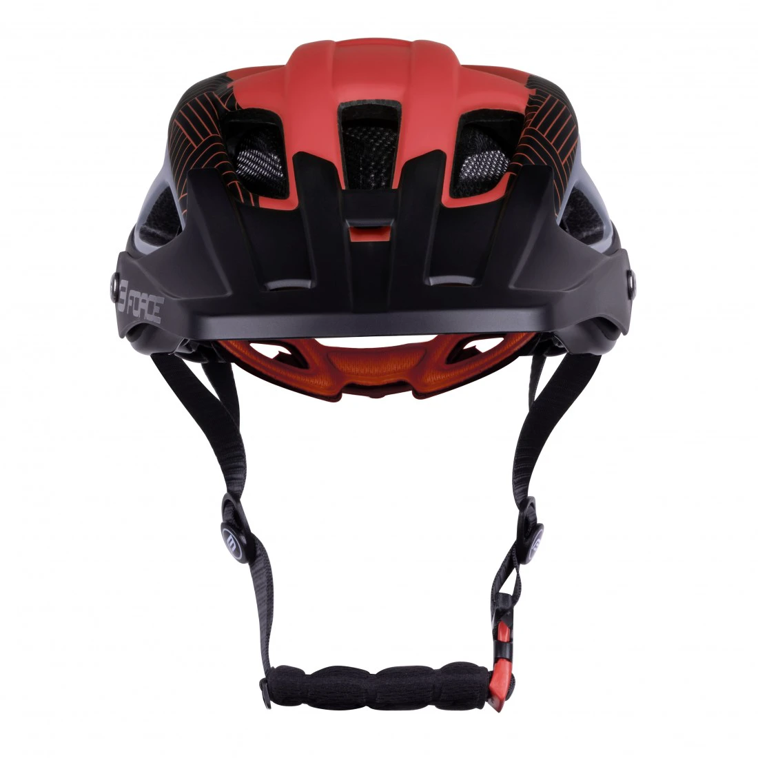 4. Casca Force Aves MTB E-bike, Rosu/Negru Mat L-XL (58-61 cm)