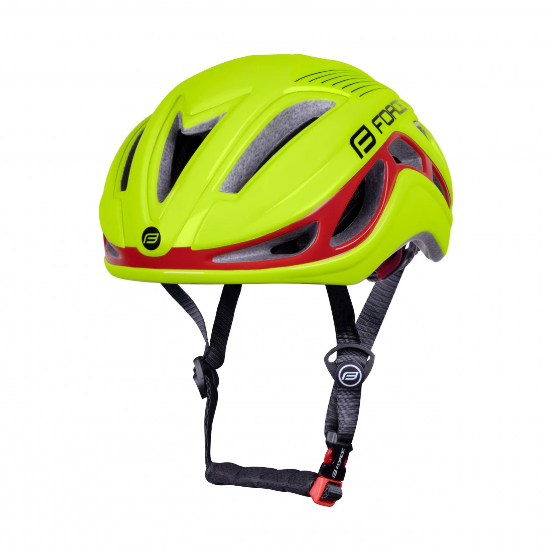 Casca Force Rex Fluo/Rosu S-M (56-58 cm) - 119219