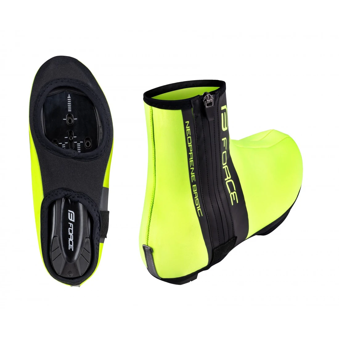 1. Huse pantofi Force Neopren Basic Fluo XXL