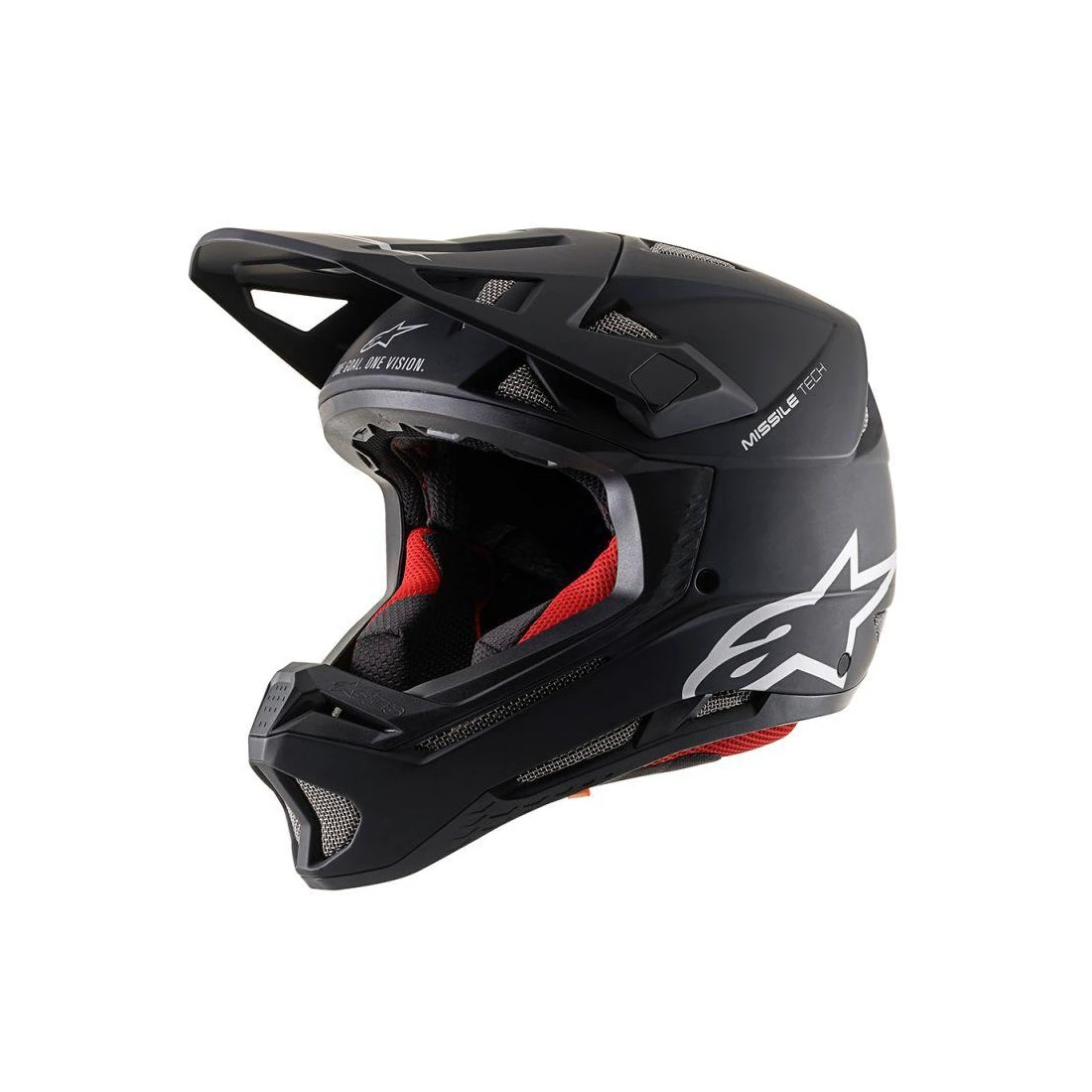 Casca Alpinestars Missile tech Solid Black Matt L (59-63 cm) - 171876