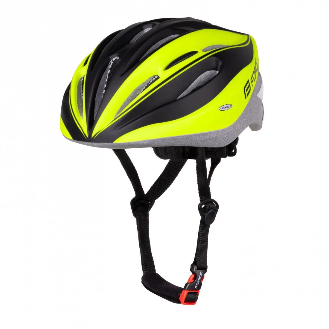 1. Casca Force Tery Negru/Fluo L-XL (58-63 cm)