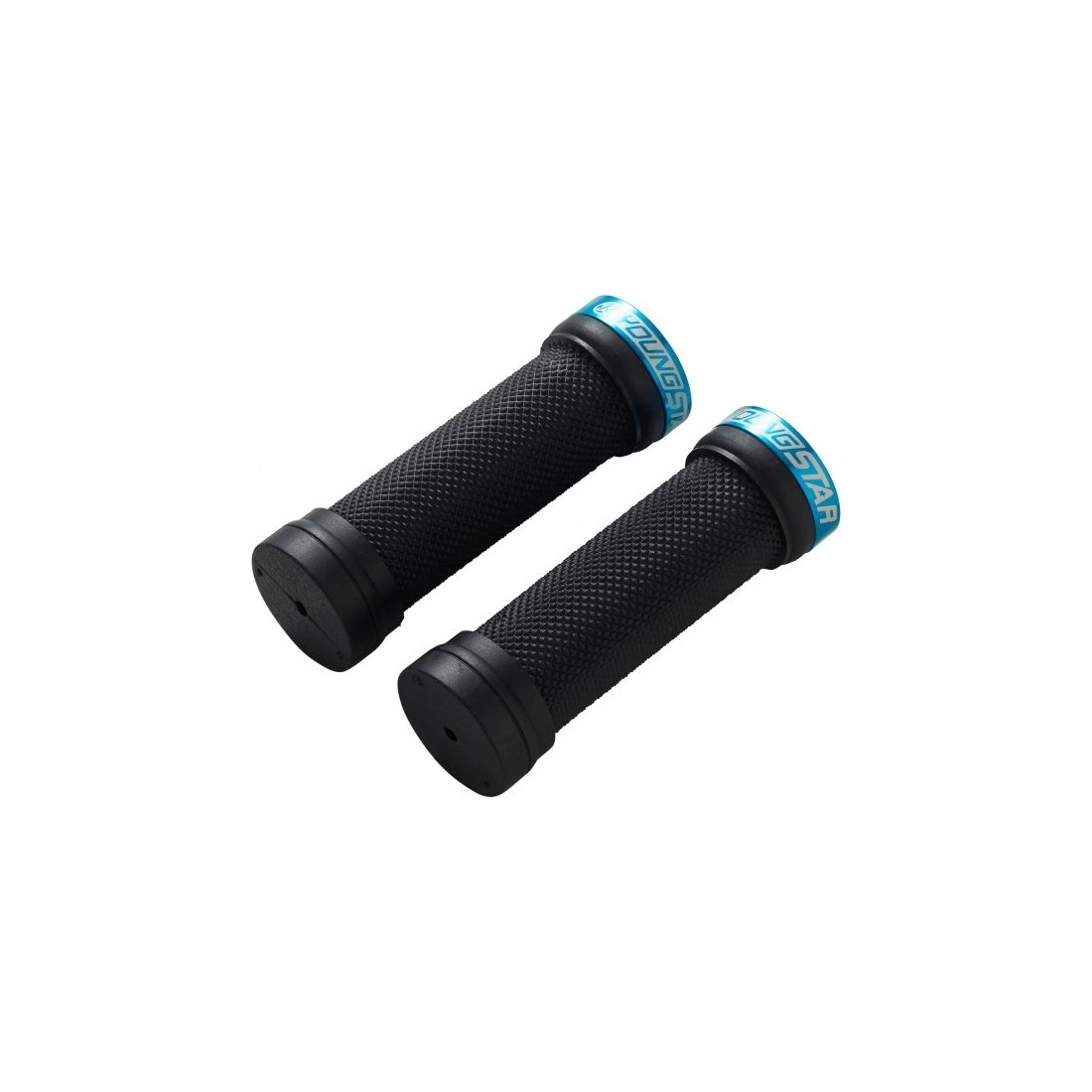 1. Mansoane Reverse Youngstar Lock-on 28x98mm negru/bleu