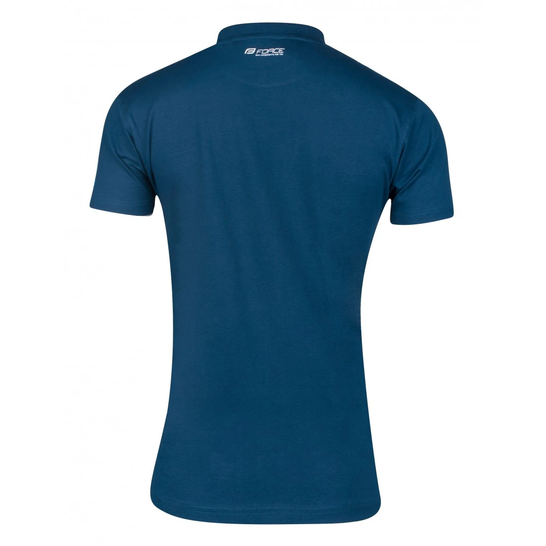 1. Tricou FORCE FLOW maneci scurte albastru XS