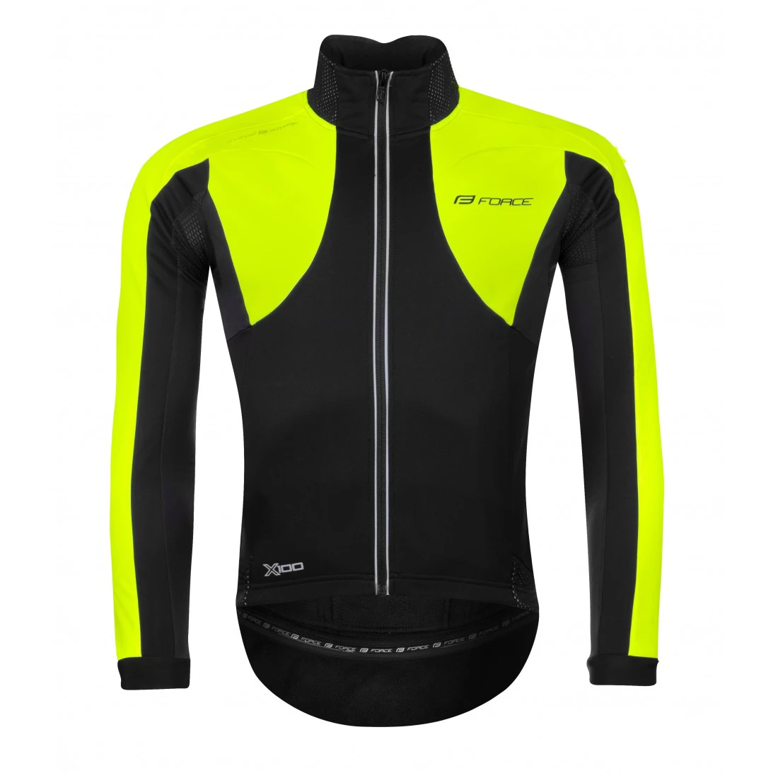 1. Jacheta Force X100 Pentru Iarna negru/fluo XXL