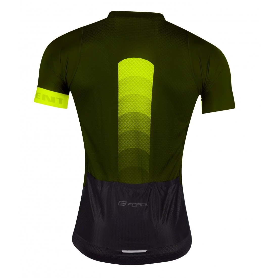 1. Tricou Ciclism Force F Ascent, XL, verde/fluo