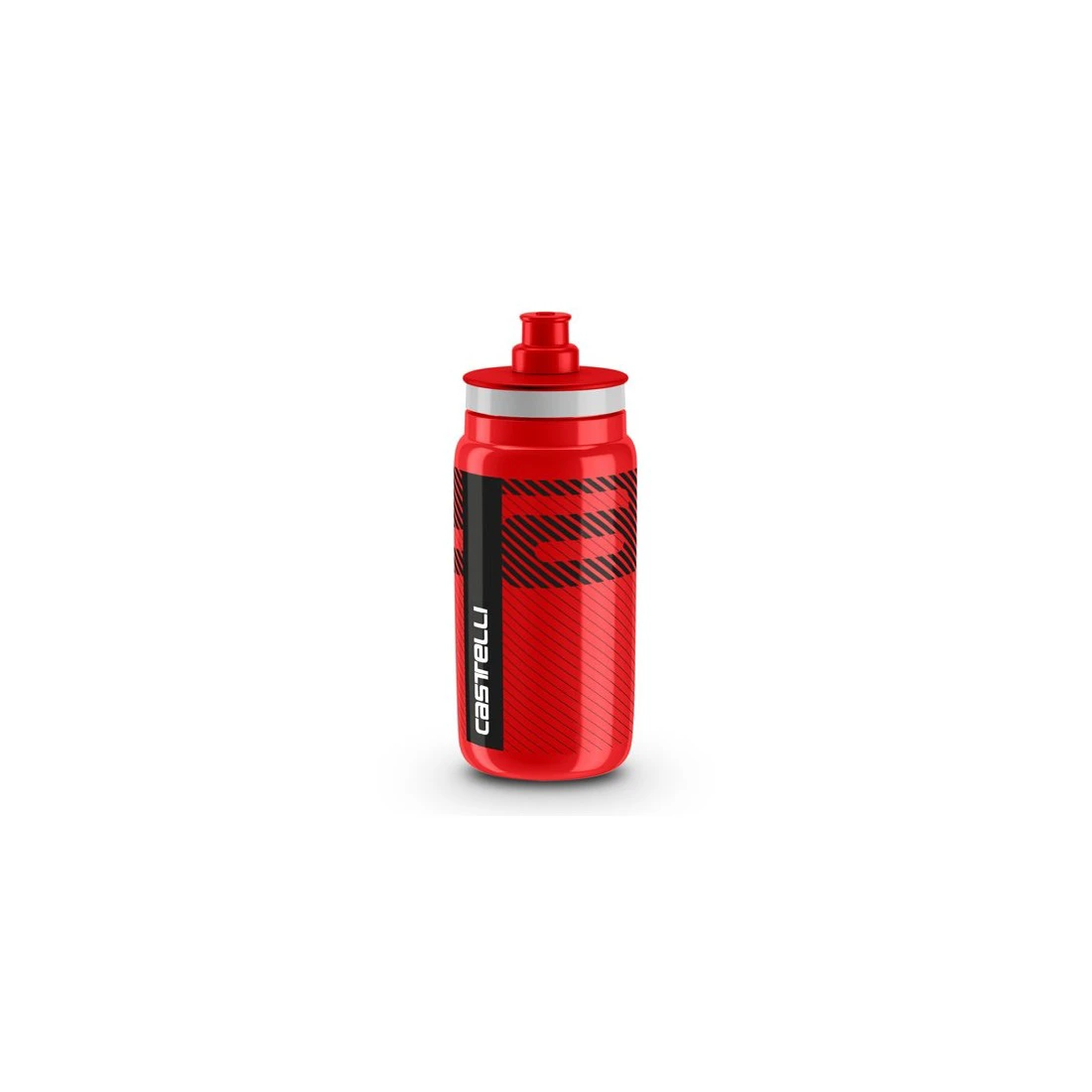1. Bidon Castelli Fly Team, 550ml, Rosu