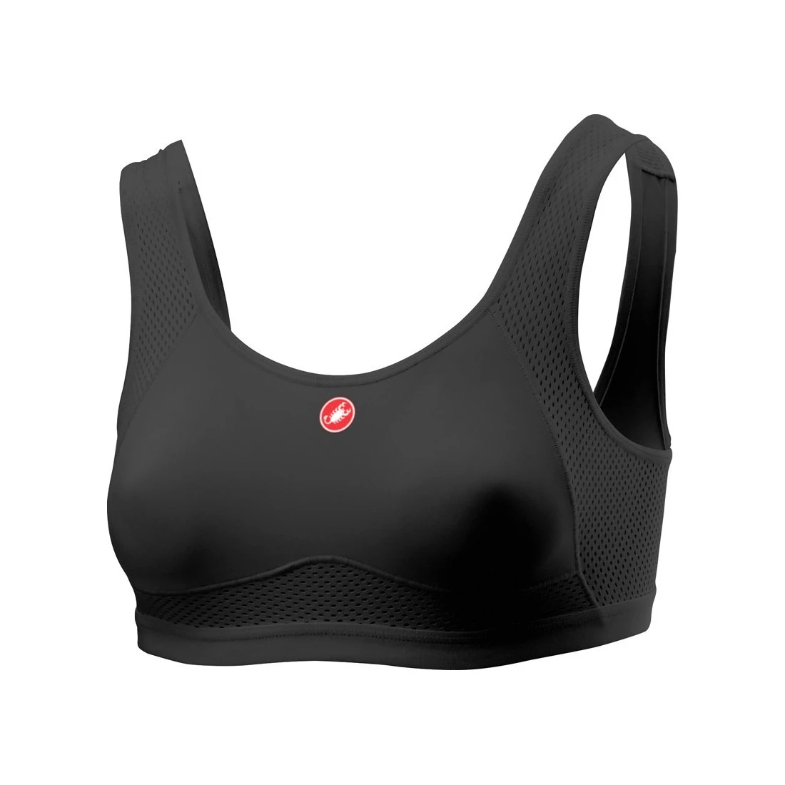 1. Bustiera Castelli Rosso Corsa Bra, de dama, Negru, L