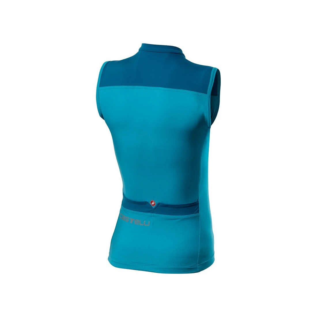 1. Tricou fara maneci Castelli Solaris Sky Blue/Marine Blue S