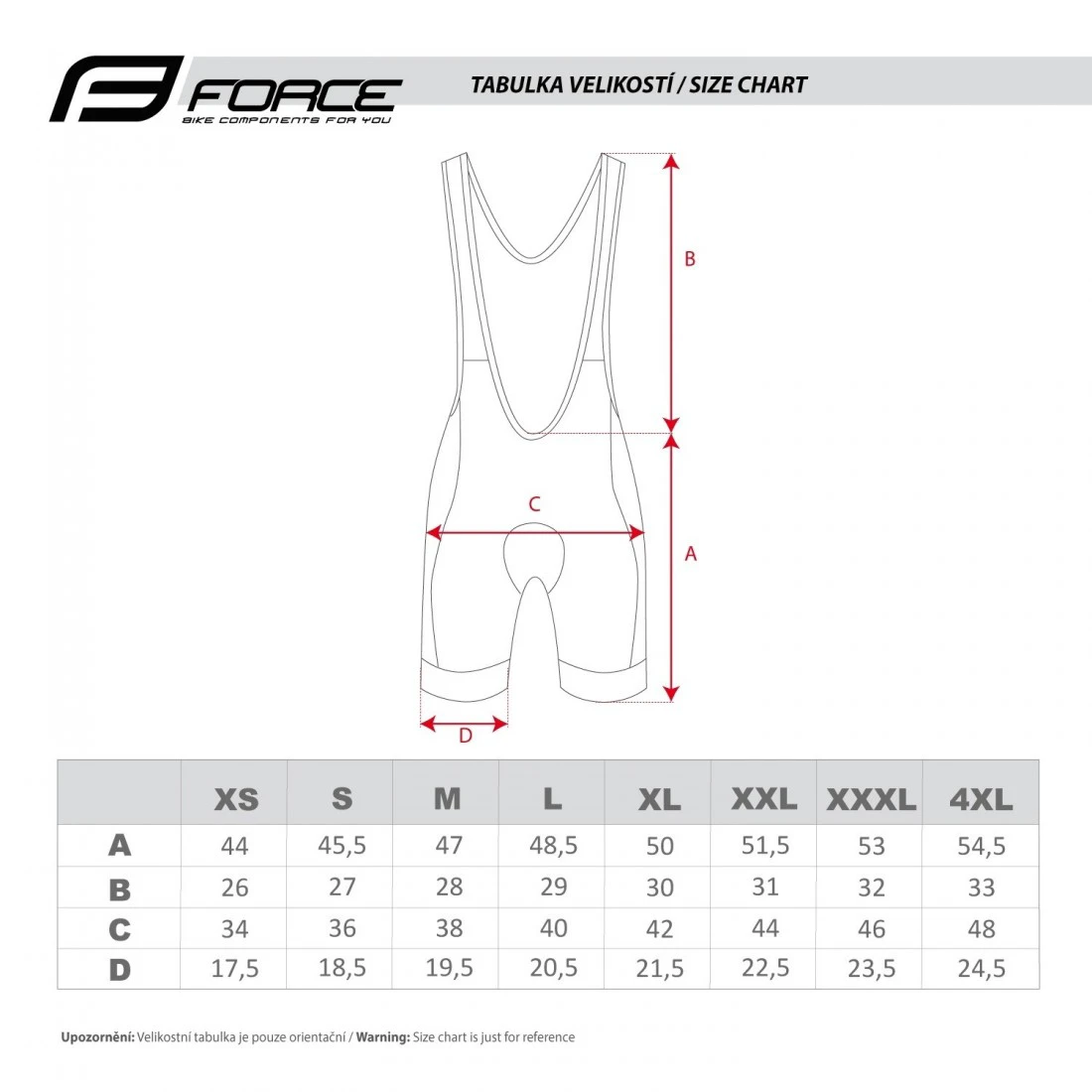 5. Pantaloni scurti cu bazon si bretele Force Team18 Negru/Alb XS
