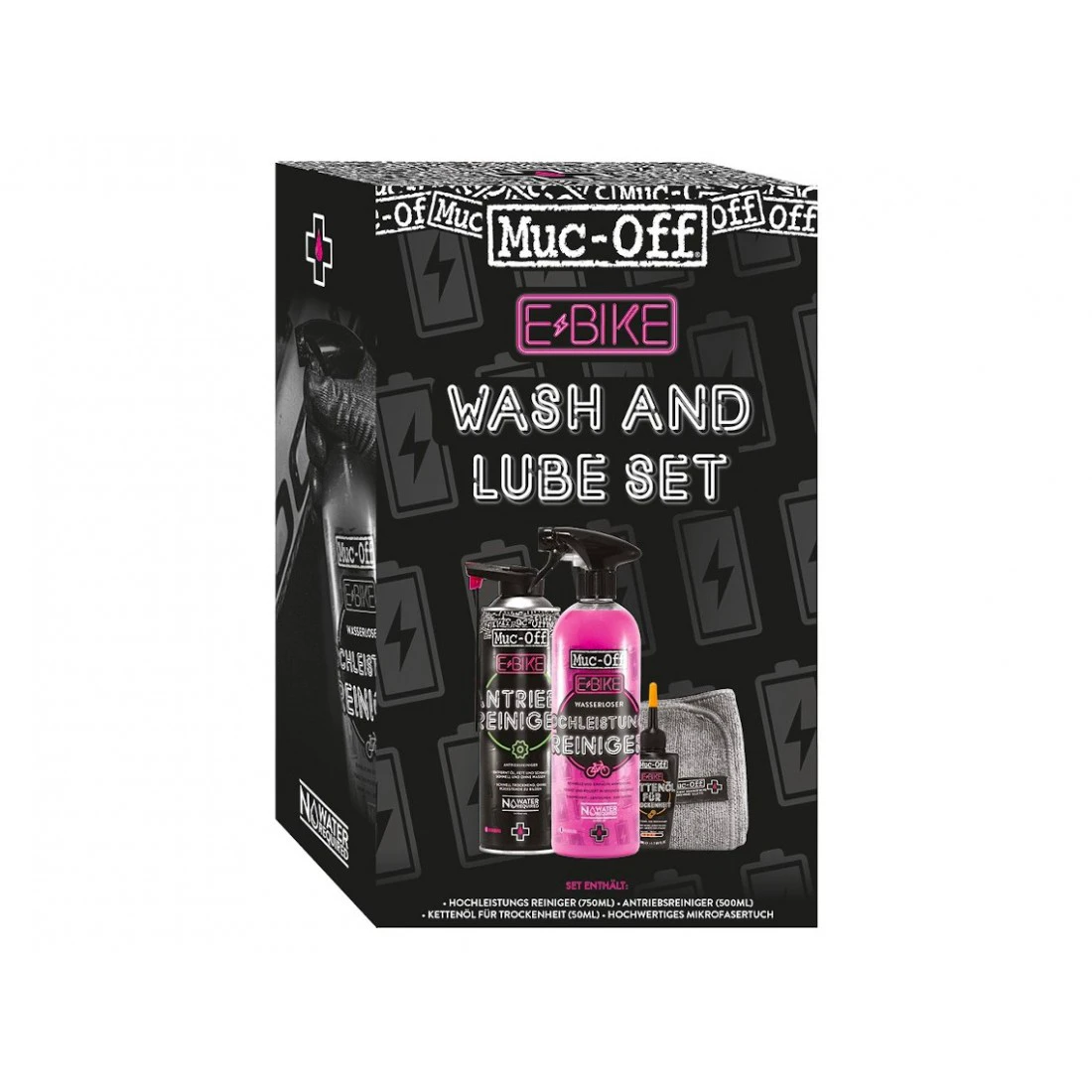 1. Set Muc-Off Ebike Clean, Protect and Lube Kit