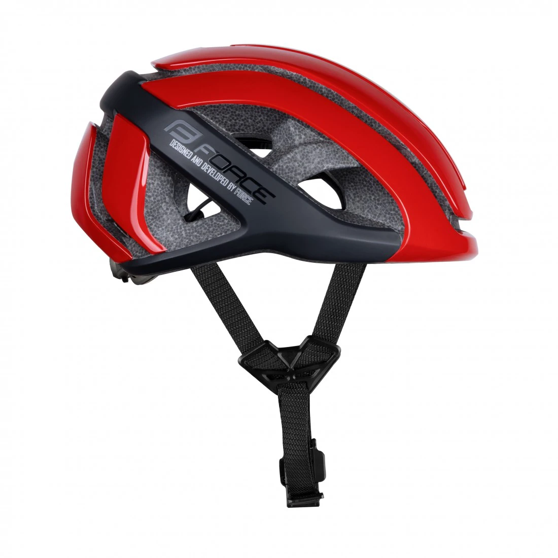 3. Casca Force NEO rosu/negru L-XL (58-62 cm)