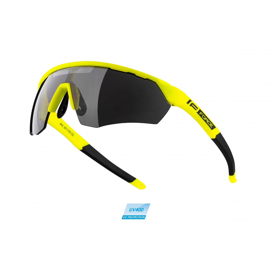 1. Ochelari Force Enigma, lentila neagra, fluo mat