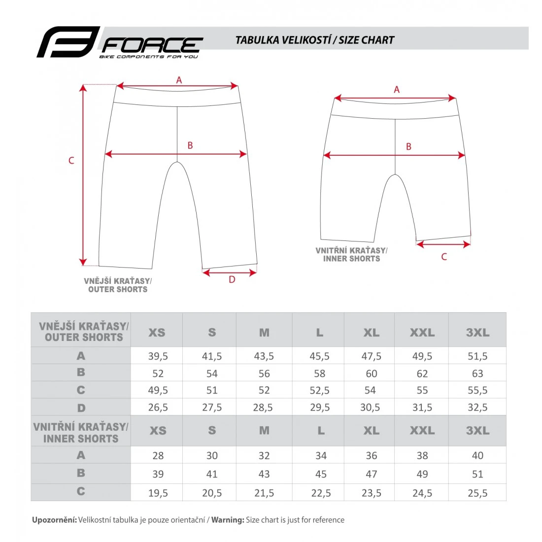7. Pantaloni scurti cu bazon Force Storm negru/gri, negru/gri S