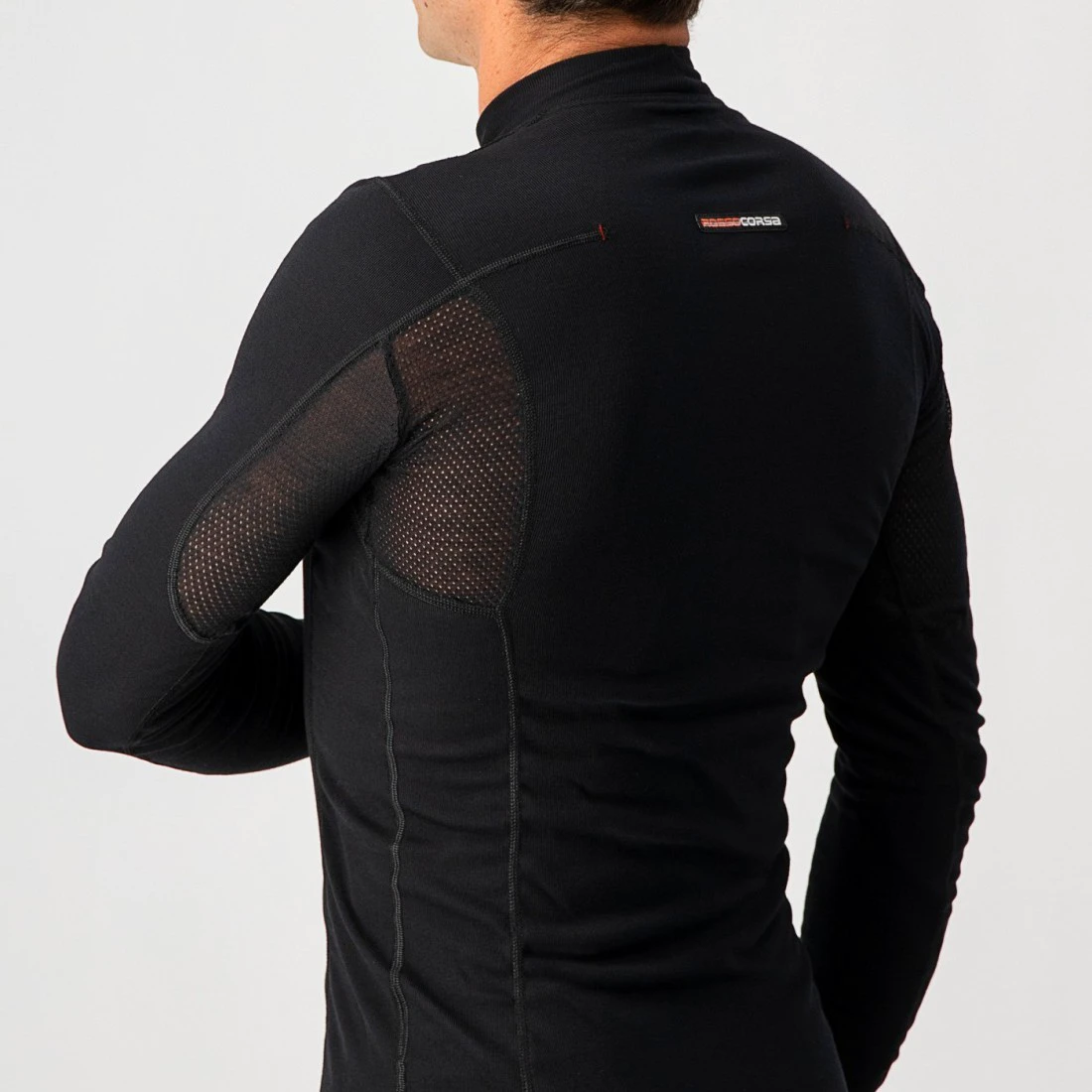5. Bluza de corp cu maneca lunga Castelli Flanders Warm LS, Negru, S