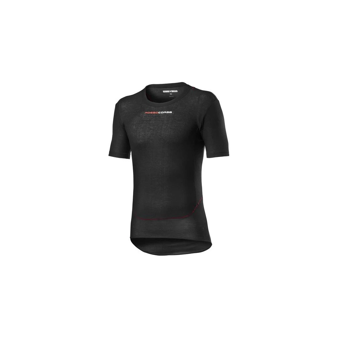 Bluza de corp cu maneca scurta Castelli Prosecco Tech SS, Negru, S - 152047
