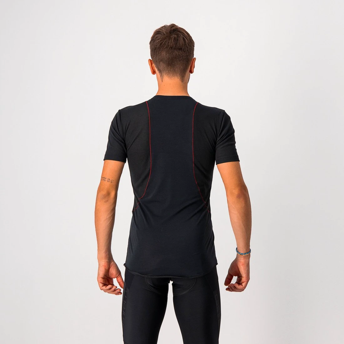 3. Bluza de corp cu maneca scurta Castelli Prosecco Tech SS, Negru, XS