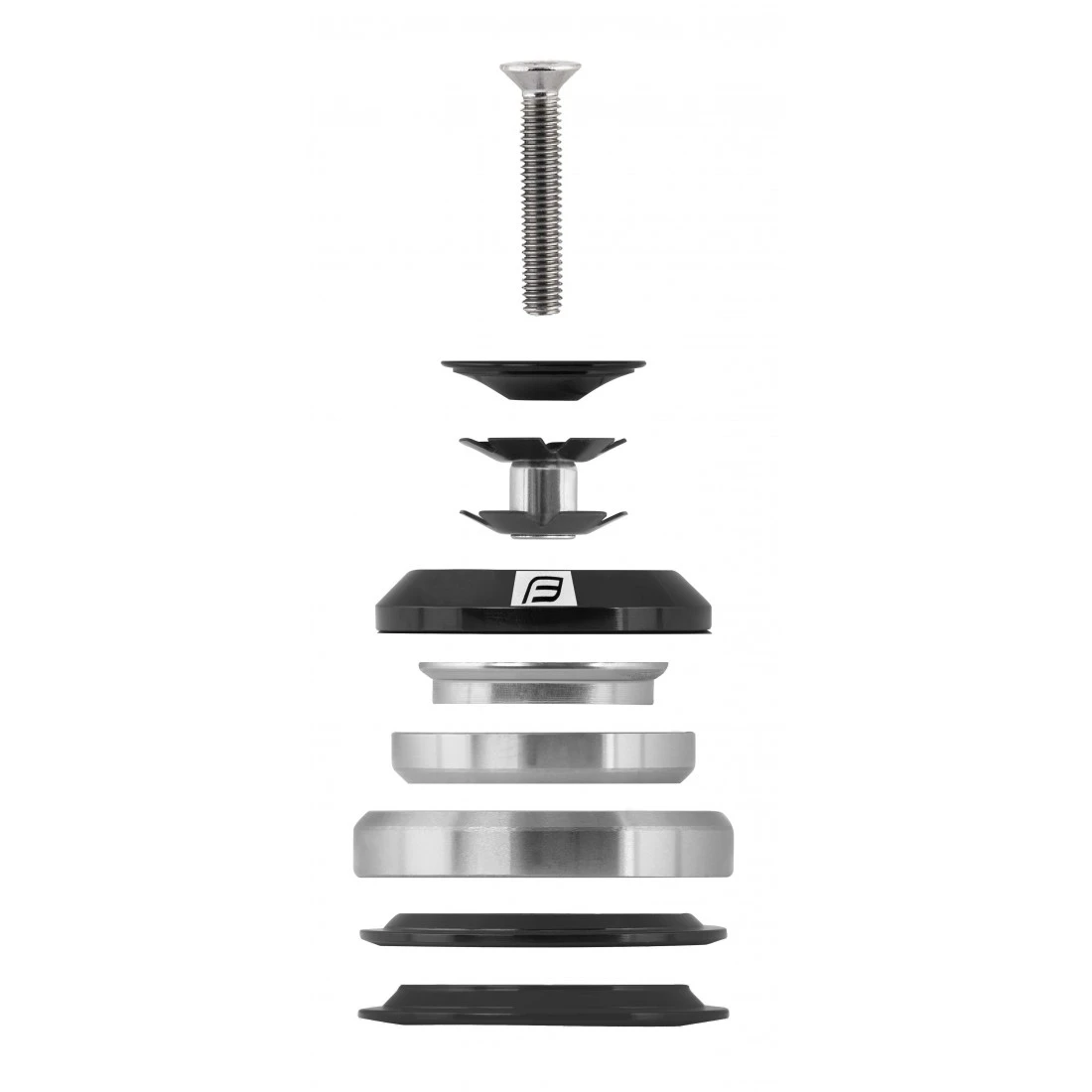 3. Cuvetarie Force Taper integrata 1.1/8-1.1/2 neagra