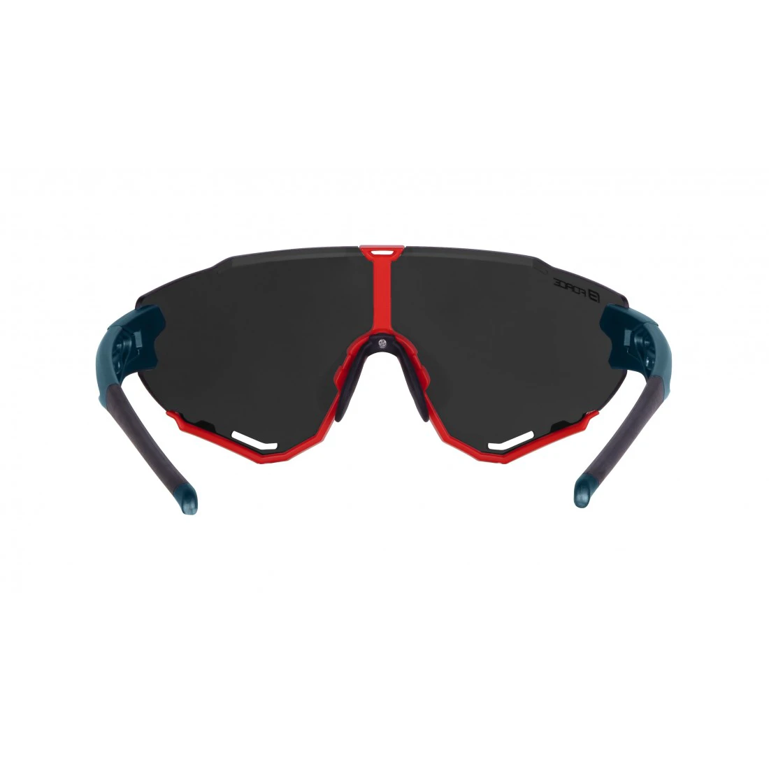 5. Ochelari Force Creed, lentila neagra oglinda, rosu petrol