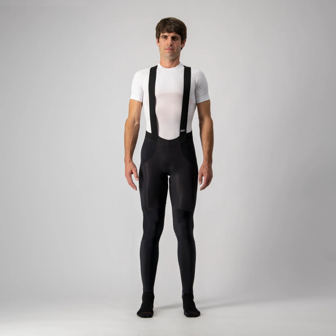 2. Pantaloni lungi cu bretele Castelli Sorpasso RoS, Negru M