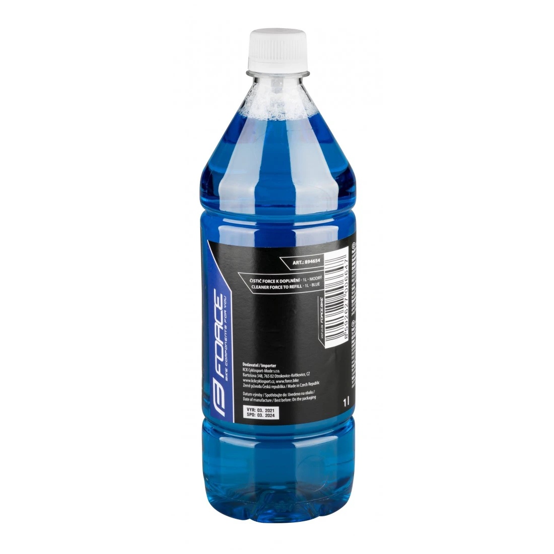 1. Solutie Curatare Force 1L Albastra